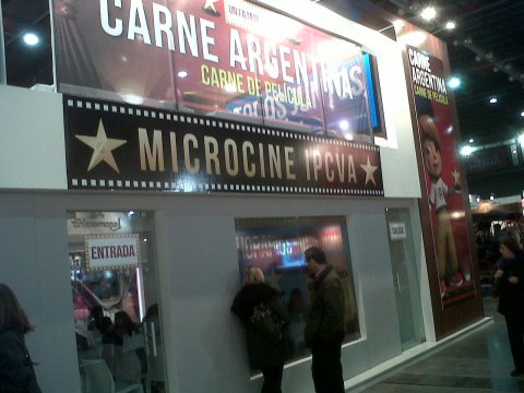 EL STAND DE LA CARNE ARGENTINA FUE UNA  DE LAS ATRACCIONES DE L...