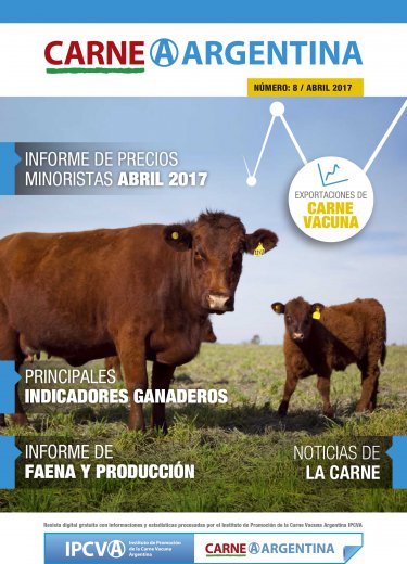 YA ESTÁ DISPONIBLE LA REVISTA CARNE ARGENTINA NÚMERO 8 </br>