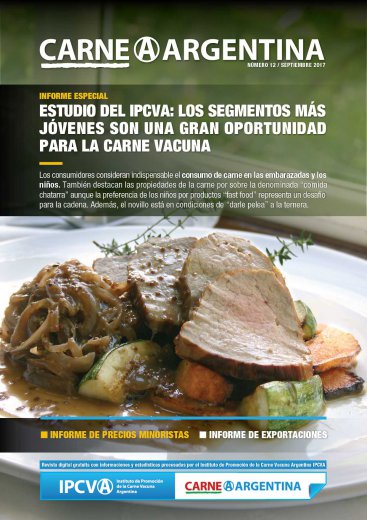 YA SALIÓ LA REVISTA CARNE ARGENTINA </br> CON UN NUEVO INFORME...