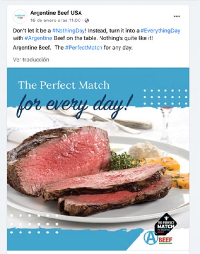 Comenzó la campaña digital del Argentine Beef en EE.UU.