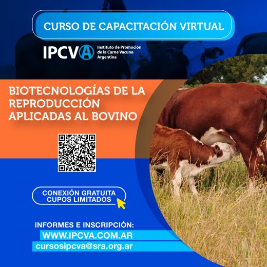 Curso virtual del IPCVA: “Biotecnologías de la Reproducción...