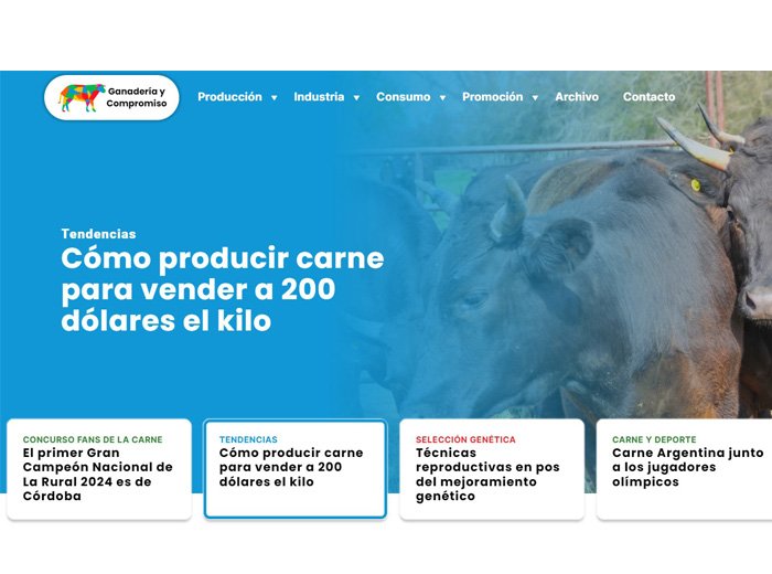 Ganadería y Compromiso: nuevo portal técnico de la carne arge...